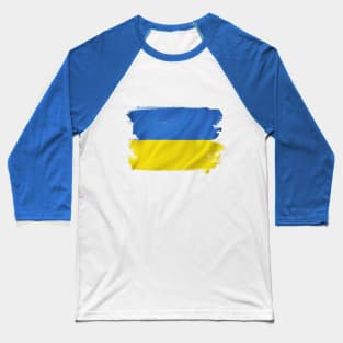 Vintage Ukraine flag, design with main colors of Ukraine Baseball T-Shirt